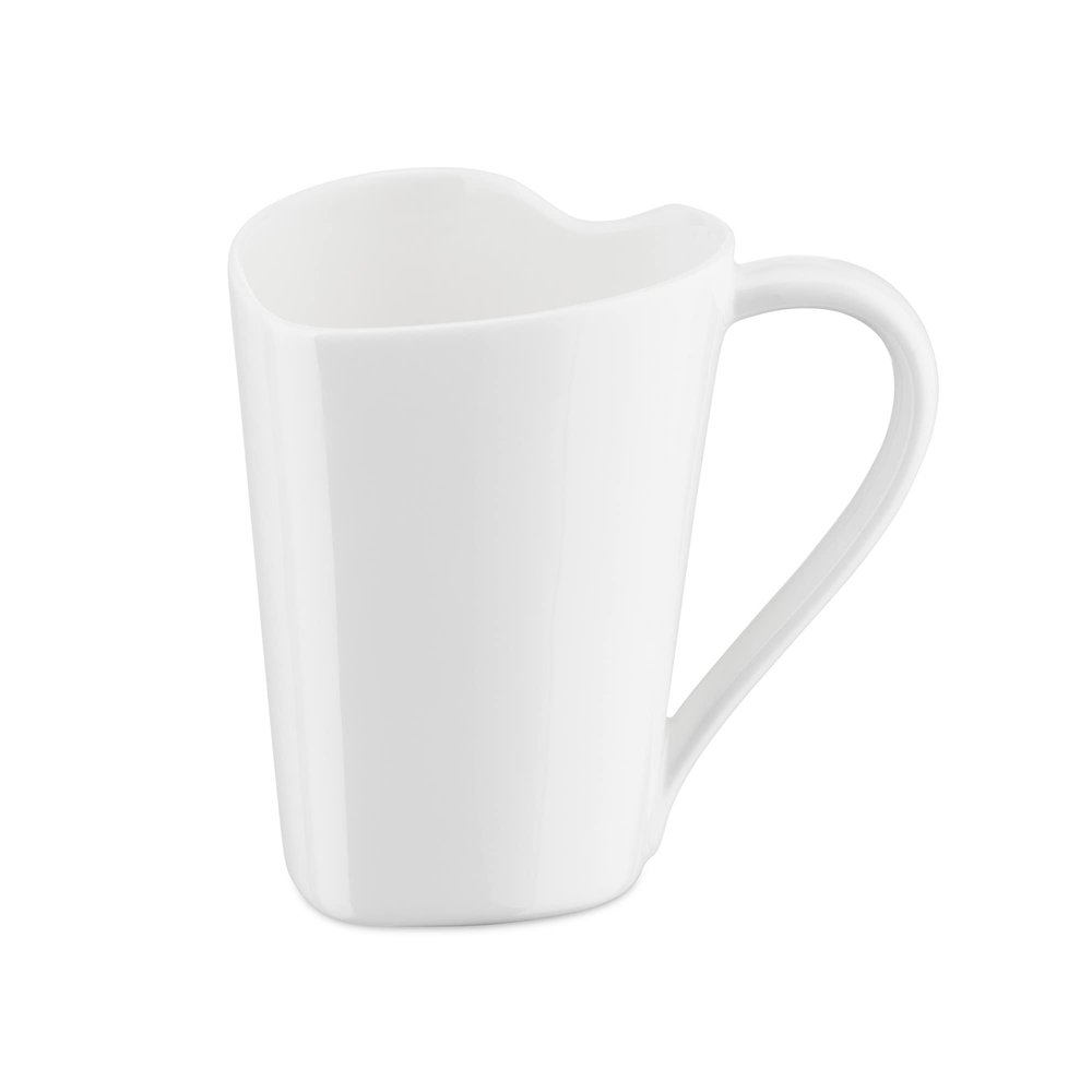 Alessi "To" Mug in Bone China, Silver