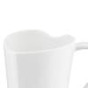 Alessi "To" Mug in Bone China, Silver view 2