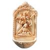 Catholic Holy Water Font with St. Mary Surrounded by Angels- Great for Entrance of Home or Wedding Gift. view 1