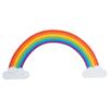 Fun Express Jumbo Rainbow Bulletin Board Decorations Set - 10 Ft Classroom Cutouts with Cloud Designs | Perfect for Teacher Classroom Decor, Preschool & School Displays | Colorful Party Backdrop Kit view 1