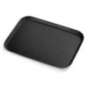 New Star Foodservice 24975 Restaurant Grade Non-Slip Tray, Plastic, Rubber Lined, Rectangular, 12-Inch x 16-Inch, Black view 3