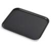 New Star Foodservice 25095 Restaurant Grade Non-Slip Tray, Plastic, Rubber Lined, Rectangular, 14-Inch x 18-Inch, Black view 1