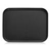 New Star Foodservice 25095 Restaurant Grade Non-Slip Tray, Plastic, Rubber Lined, Rectangular, 14-Inch x 18-Inch, Black view 2