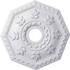 Ekena Millwork CM18NT 18-Inch OD x 3 1/2-Inch ID x 1 1/2-Inch Nottingham Ceiling Medallion view 1