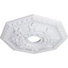 Ekena Millwork CM18NT 18-Inch OD x 3 1/2-Inch ID x 1 1/2-Inch Nottingham Ceiling Medallion view 2