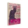 Trademark Fine Art Collection du Chat Noir by Theophile Steinlen, 16x24-Inch Canvas Wall Art, Black view 1