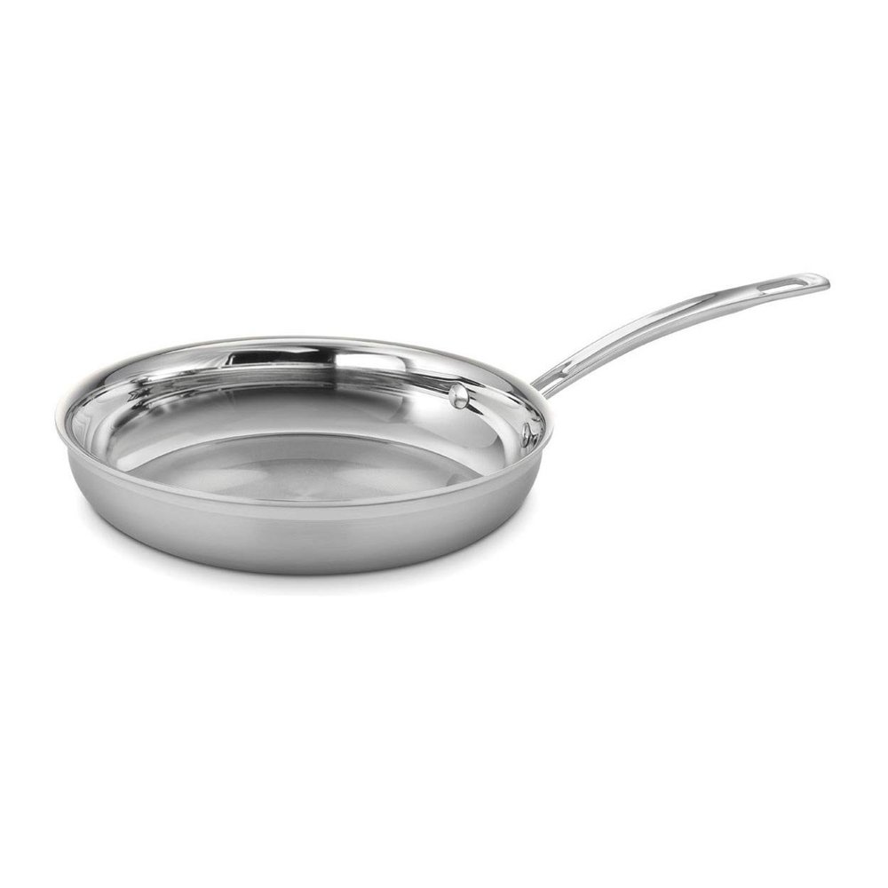 Cuisinart MCP22-24N MultiClad Pro Triple Ply 10-Inch, Open Skillet