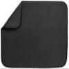 Envision Home 18 In. x 24 In. Dish Drying Mat, Absorbent Microfiber Kitchen Counter Mat, Dish Drying Pad for Dishes, Utensils, Pots and Pans, Black view 1