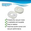 HQRP 2-Pack Foam & Felt Filter Kit compatible with Shark Rocket HV300, HV301, HV302, HV303, HV305, HV307, HV310, HV301Q, HV302Q, HV300W, HV300C, HV301C, QS301Q, QS302Q Upright Vacuum, Replace XFFV300 view 3