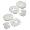 HQRP 2-Pack Foam & Felt Filter Kit compatible with Shark Rocket HV300, HV301, HV302, HV303, HV305, HV307, HV310, HV301Q, HV302Q, HV300W, HV300C, HV301C, QS301Q, QS302Q Upright Vacuum, Replace XFFV300 view 4