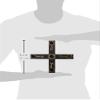Cathedral Art (Abbey & CA Gift) Joy Faith Hope Peace Wood Cross Advent Candleholder Wreath view 4