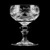 Belarus Set of 6 Russian Vintage Crystal Cut Vodka Shot Glasses, Long Stem, 2 oz Hand Made view 4