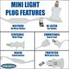 Novelty Lights 4x6 Net Lights, 100 Warm White LEDs with 4 Inch Spacing, 5mm Wide Angle Bulbs on White Wire, Connectable End to End, Outdoor Weather Resistant Hedge and Bush Lighting view 4