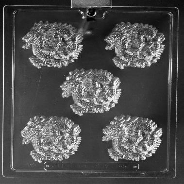 Dragon Pieces Chocolate Candy Mold