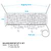 Qualatex Boss500 Balloon Drop 15' X 4.5; view 2
