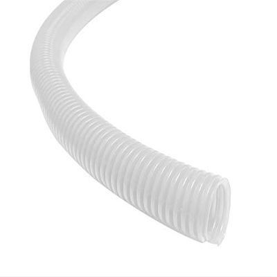 Kable Kontrol Colored Split Wire Loom Tubing 1/4 Inch 100 Ft Long - White Conduit Cover for Cords - Corrugated Tubing and Protector for Automotive Wires - Durable Polyethylene