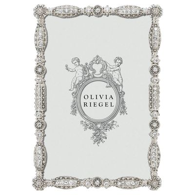 Olivia Riegel Asbury 4" x 6" Jeweled Frame with Gift Box