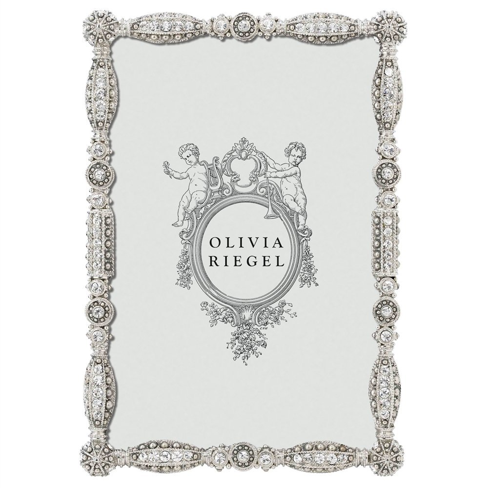 Olivia Riegel Asbury 4" x 6" Jeweled Frame with Gift Box