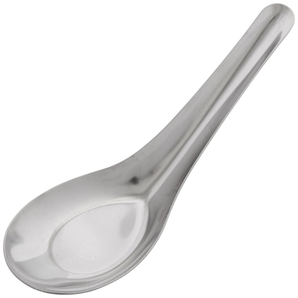 Zebra Spoon Pack of 12 Zebra Thai Chinese Asian Stainless Steel Rice Soup Spoons High Quality