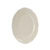 Tuxton China TSC-007 Plate, 7-1/4" Diameter, Round, Scalloped Edge, Microwave and Dishwasher Safe, Oven Proof, Fully Vitrified, Ceramic, Shell, American White/Eggshell, Pack of 36 view 1