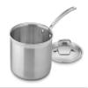 Cuisinart 4-Quart Skillet, Stainless Steel Cookware Multiclad Pro Triple Ply Saucepan w/Cover, MCP194-20N view 3