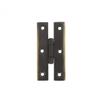 Renovators Supply Manufacturing 3" Oil Rubbed Bronze Modern Cabinet Flush H Hinge with Solid Brass Hardware view 1