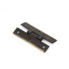 Renovators Supply Manufacturing 3" Oil Rubbed Bronze Modern Cabinet Flush H Hinge with Solid Brass Hardware view 3