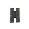 Renovators Supply Manufacturing 3" Oil Rubbed Bronze Modern Cabinet Flush H Hinge with Solid Brass Hardware view 4