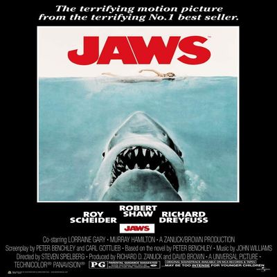 Jaws - Movie Poster - Officially Licensed - 24" x 36"