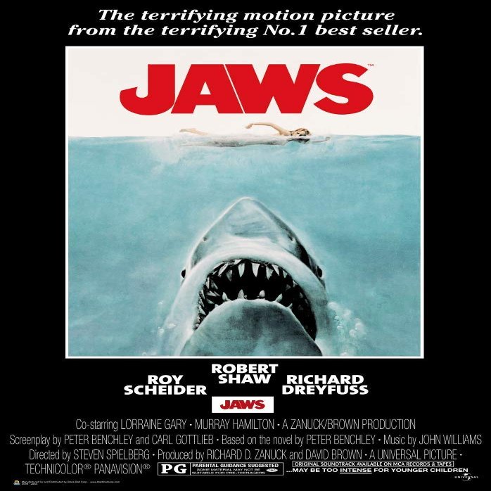 Jaws - Movie Poster - Officially Licensed - 24" x 36"