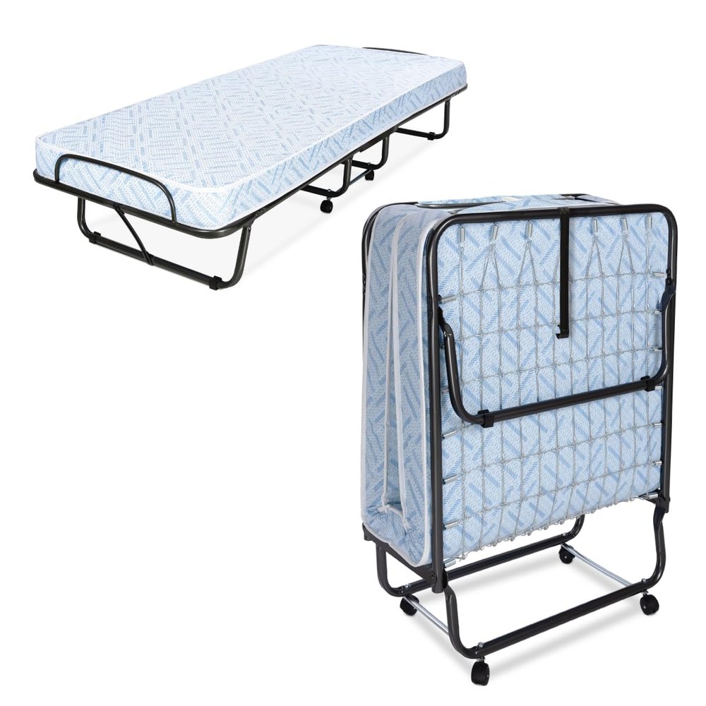 Milliard Lightweight Folding Cot with Mattress 31"x74" (not Intended for Heavy Duty use)