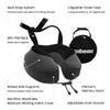 Cabeau Airplane Travel Pillow for Long Flights - Evolution S3 - Supportive Memory Foam with Seat Straps to Secure Your Head and Neck and Provides 360 Support (Steel Grey) view 3