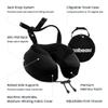 Cabeau Airplane Travel Pillow for Long Flights - Evolution S3 - Supportive Memory Foam with Seat Straps to Secure Your Head and Neck and Provides 360 Support (Jet Black) view 3
