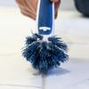 Unger 2-in-1 Grout and Corner Scrubber Brush Tool, Crevice Bathroom Cleaning Supplies for Showers, Door Tracks, Tile, and Bathtubs, Household 360-Degree Scrubbing Power view 2