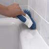 Unger 2-in-1 Grout and Corner Scrubber Brush Tool, Crevice Bathroom Cleaning Supplies for Showers, Door Tracks, Tile, and Bathtubs, Household 360-Degree Scrubbing Power view 4