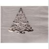 16-Count Glitz Foil Stamped Paper Lunch Napkins, Silver view 1