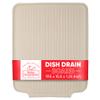 Better Houseware Dish Drainer Mat, Large Almond Dish Drain Board for Kitchen Countertop, Protects Surfaces & Speeds Drying, 19.5 x 15.5 x 1.25, Almond view 1