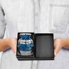 Trupoint Memorials Small Urns for Human Ashes Keepsake, Decorative Mini Cremation Urn for Adult Men and Women, Small Dark Blue with Silver Lining view 3