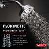 DELTA FAUCET 52638-18-PK H2Okinetic 5-Setting Contemporary Shower Head, Chrome view 3