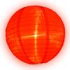 PaperLanternStore.com 18 Inch Red Nylon Lantern, Durable Hanging Decoration view 2