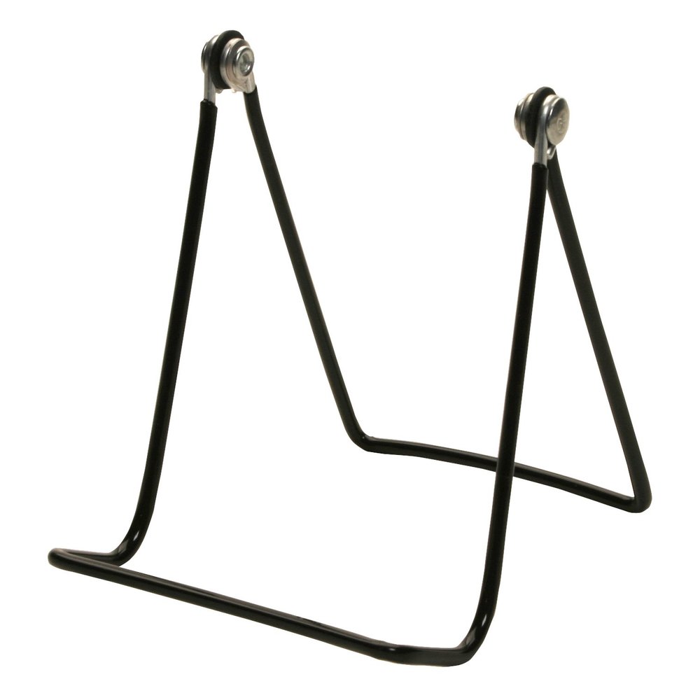 Gibson Holders 12-Pack 2A - Two Wire Display Stand for Plates, Platters, China, Kitchenware, Home Decor, Artwork, More- Black