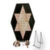 Gibson Holders 12-Pack 2A - Two Wire Display Stand for Plates, Platters, China, Kitchenware, Home Decor, Artwork, More- Black view 2