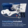LUXE Bidet NEO 120 - Single Nozzle, Self-Cleaning, Non-Electric Bidet Attachment for Toilet Seat, Adjustable Water Pressure, Rear Wash (Blue) view 3