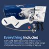 LUXE Bidet NEO 180 - Dual Nozzle, Self-Cleaning, Non-Electric Bidet Attachment for Toilet Seat, Adjustable Water Pressure, Rear & Feminine Wash, with Lever Control (Blue) view 2
