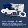 LUXE Bidet NEO 320 - Warm Water, Dual Nozzle, Self-Cleaning, Non-Electric Bidet Attachment for Toilet Seat, Adjustable Water Pressure, Rear & Feminine Wash (Blue) view 2