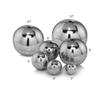 Modern Day Accents 3295 Bola Polished Sphere, Silver Aluminum, Filler, Decorative Orbs, Tabletop Modern Wall Decor, Decorative Balls for Centerpiece Bowls, Home Office, Home Decor, 5-inch Ball view 2