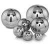Modern Day Accents 3295 Bola Polished Sphere, Silver Aluminum, Filler, Decorative Orbs, Tabletop Modern Wall Decor, Decorative Balls for Centerpiece Bowls, Home Office, Home Decor, 5-inch Ball view 3