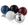 Modern Day Accents 3295 Bola Polished Sphere, Silver Aluminum, Filler, Decorative Orbs, Tabletop Modern Wall Decor, Decorative Balls for Centerpiece Bowls, Home Office, Home Decor, 5-inch Ball view 4
