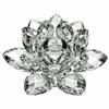 Amlong Crystal 3 inch Clear Crystal Lotus Flower with Gift Box view 1