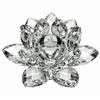 Amlong Crystal Crystal Lotus Flower with Gift Box, 5 Inch, Clear view 1